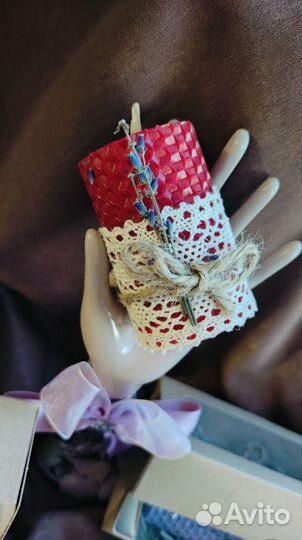 Свечи ручной работы из вощины