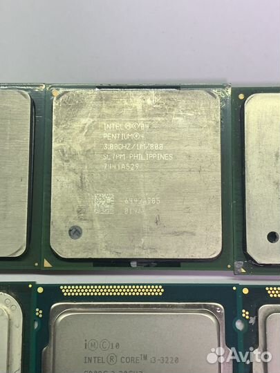 Разные процессоры, 775, 478, 1156