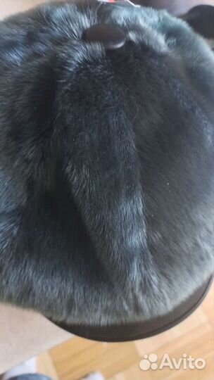 Фуражка мужская. Мех Нерпа. Откладывается ушки