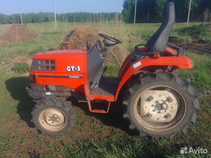 Мини-трактор Kubota GT3, 2014