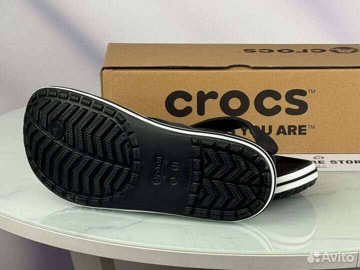 Шлепанцы Мужские Crocs Black