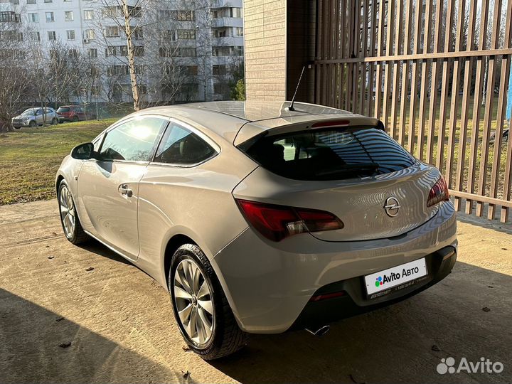 Opel Astra GTC 1.4 AT, 2012, 155 000 км