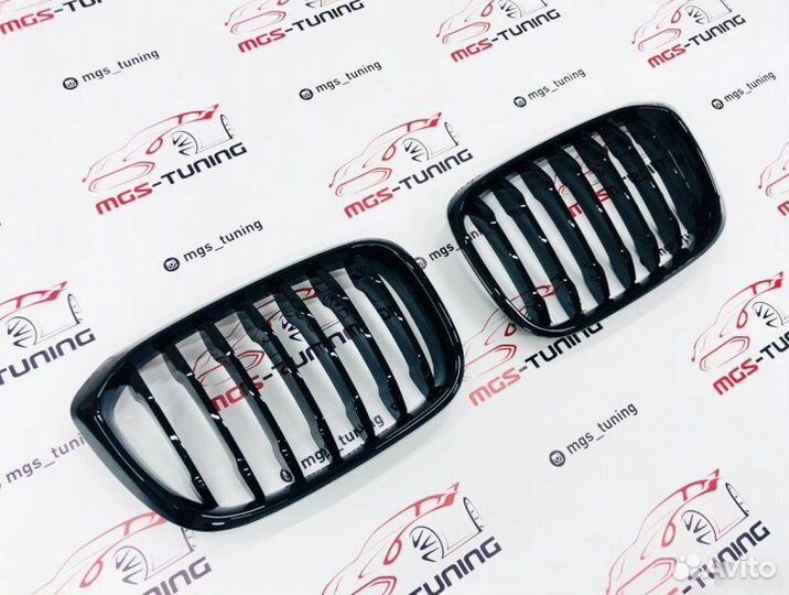 Решетка радиатора BMW Х4 G02 M-Perfomance Black