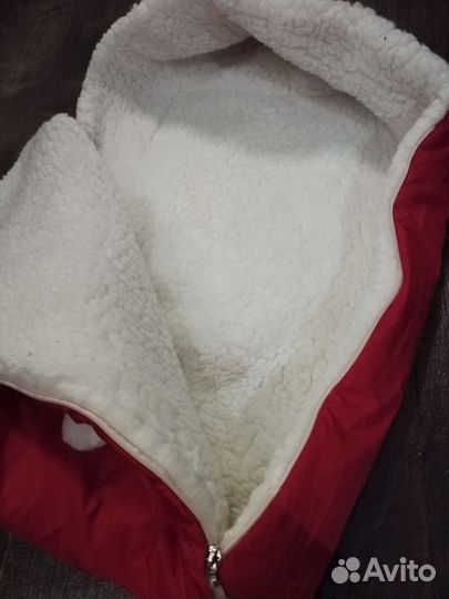 Зимний конверт в коляску