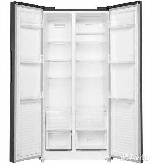 Холодильник с инвертором maunfeld MFF177nfse