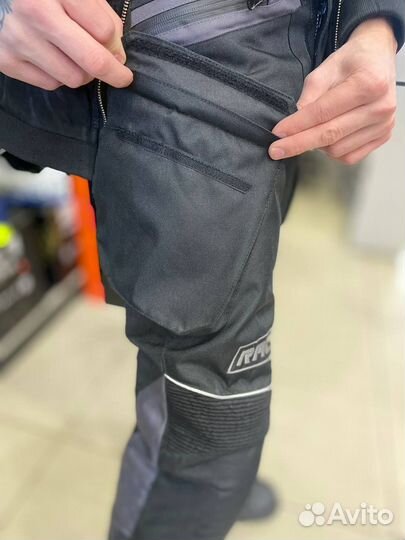 Мотоштаны rider текстильные с защитой M