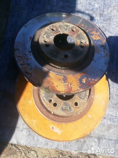 Диск тормозной передний хендай сантафе 2