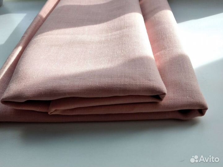 Лён. Отрез ткани. СССР