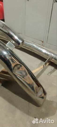 Защита переднего бампера