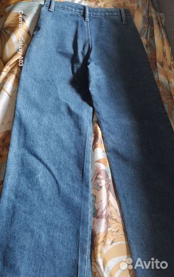 Джинсы трубы винтаж