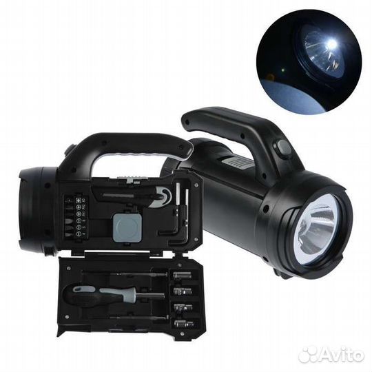 Подарочный набор фонарь с инструментами