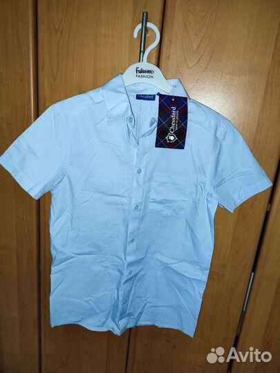 Рубашка школьная 146