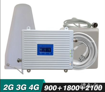 Трехдиапазонный репитер GSM900/1800/3G kroks RK900
