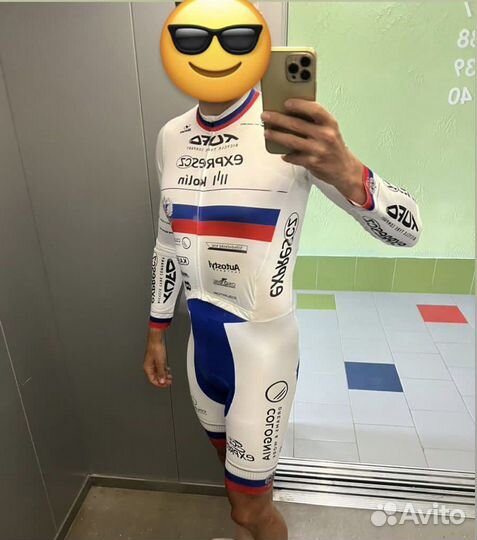 Велосипедный комбенезон