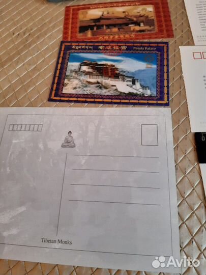 Тибет монастыри Открытки цена за все