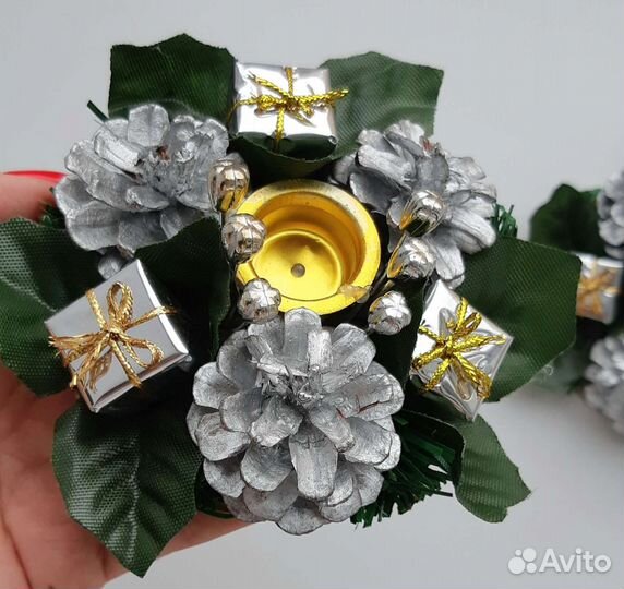 Новый подсвечник новогодний рождественский