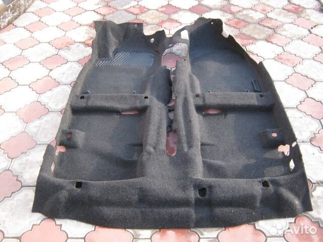 Пол салона Opel Corsa D Корса D ковер