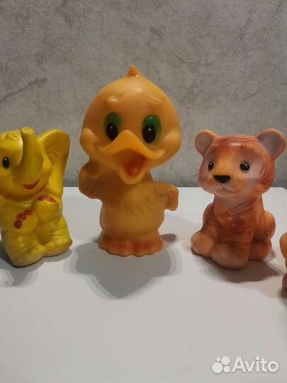 Игрушки резиновые ссср/советские для купания