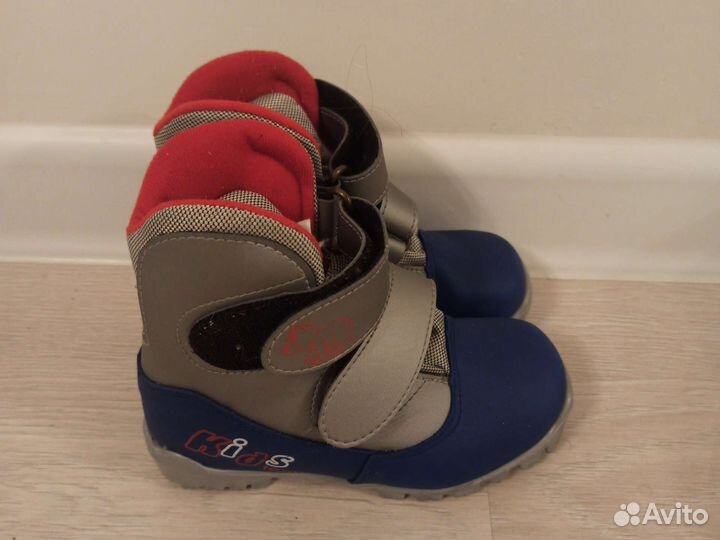 Лыжные ботинки Kids team, размер 30