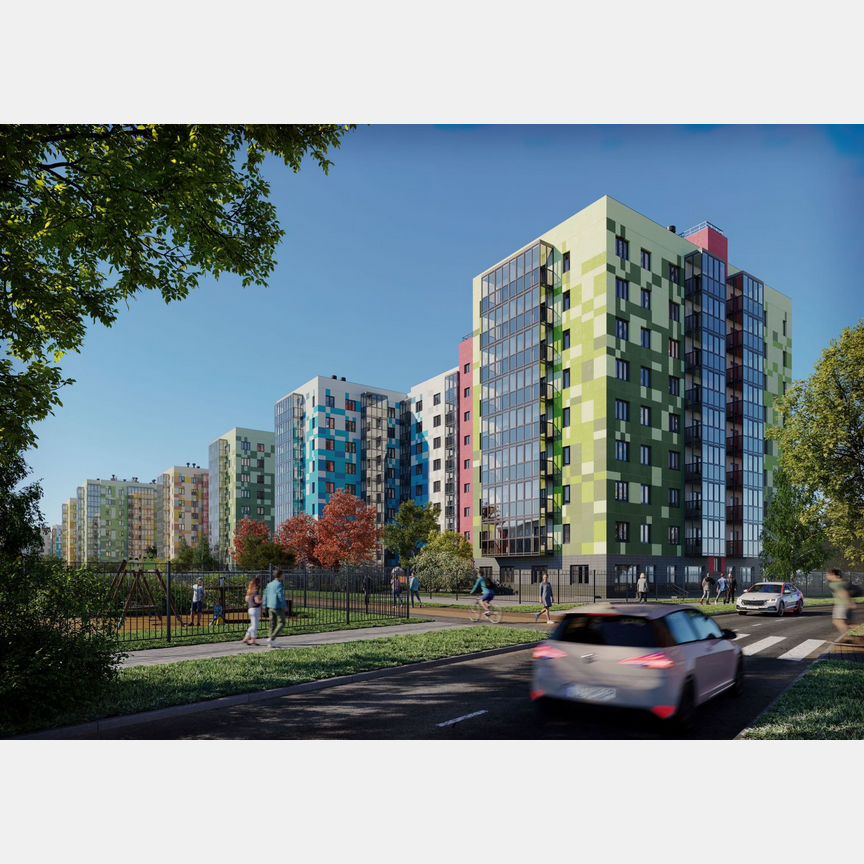 2-к. квартира, 68,6 м², 3/9 эт.
