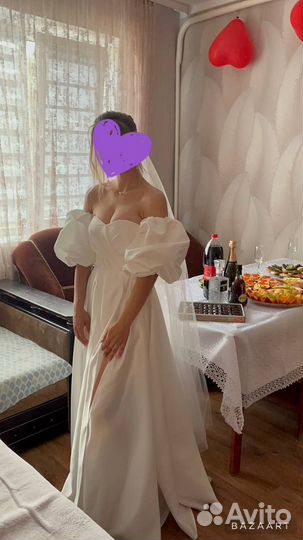 Свадебное платье 40 42 44