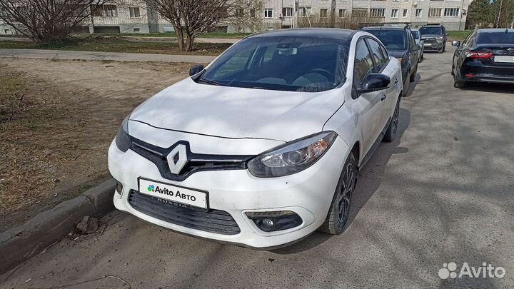 Renault Fluence 2.0 CVT, 2014, битый, 120 000 км