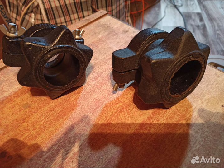 Замки для грифа штанги (олимпийские)