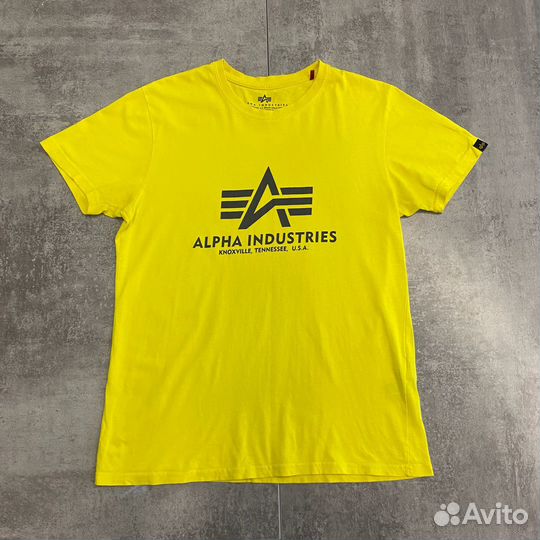 Футболка alpha industries