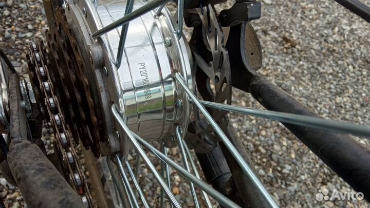 Велосипед складной электрический