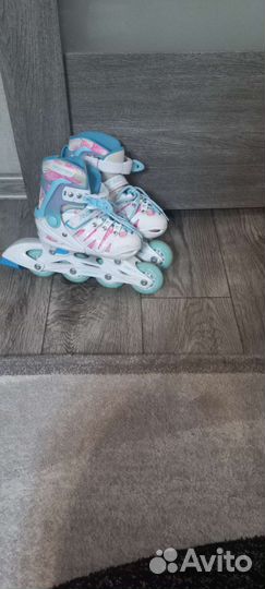 Роликовые коньки детские раздвижные