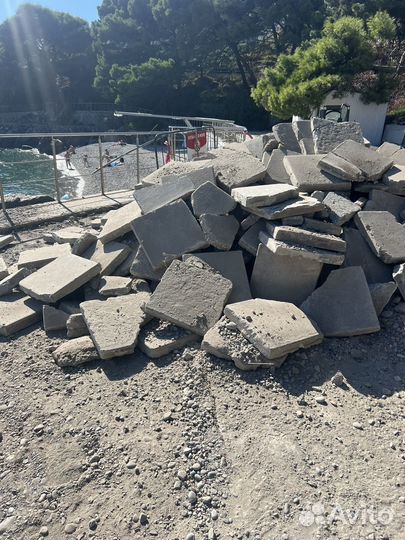 Бетонные плиты бу