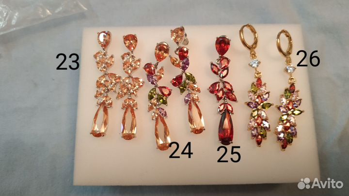 Серьги новые