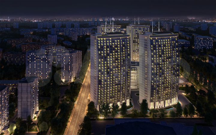 2-к. апартаменты, 81,8 м², 17/29 эт.