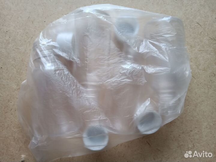 Флакон пэт 100 мл новые с крышкой