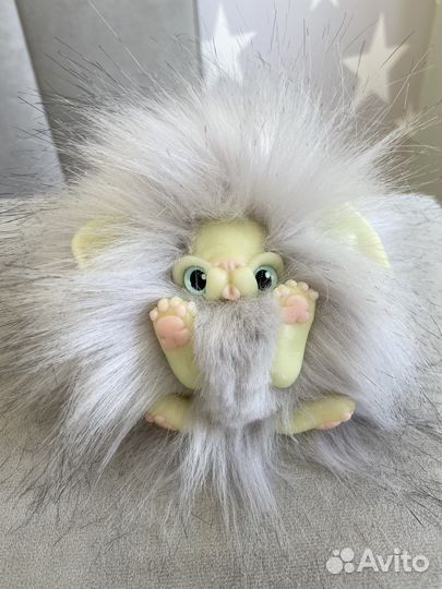 Игрушка ручной работы из полимерной глины