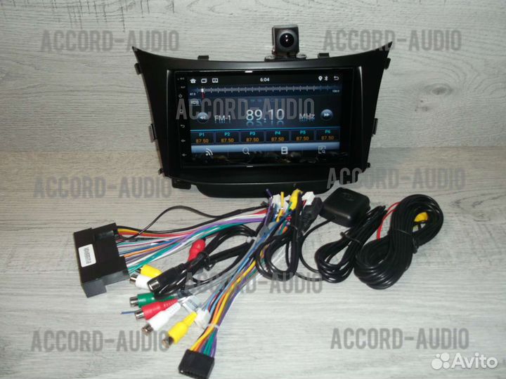 Магнитола 2din Hyundai i30 Android GPS с камерой