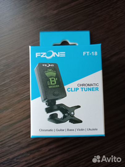 Тюнер-прищепка для гитары