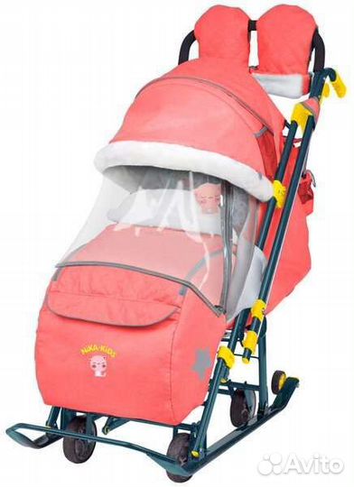 Коляска санки