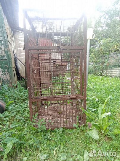 Железная клетка для нутрий