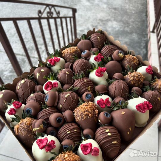 Клубника в бельгийском шоколаде