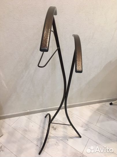 Вешалка для одежды напольная, металлическая