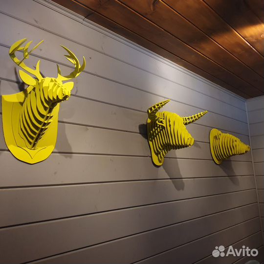 3d Головы зверей