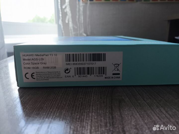 Планшет huawei mediapad t3 10