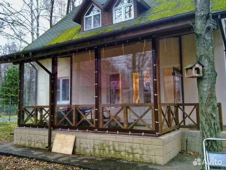 Мягкие окна под ключ