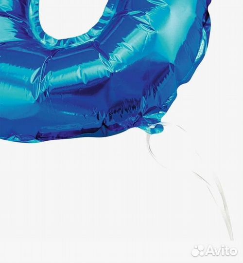 Гирлянда С днём рождения - синяя для мальчиков