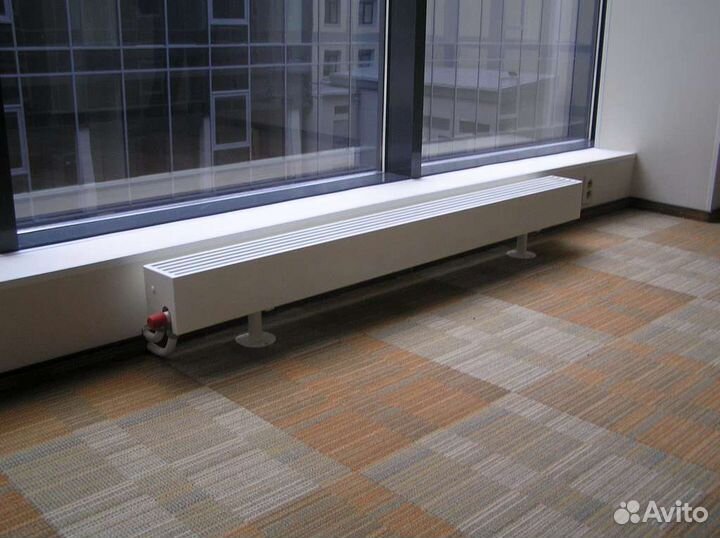 Конвектор напольный (водяная напольная батарея)
