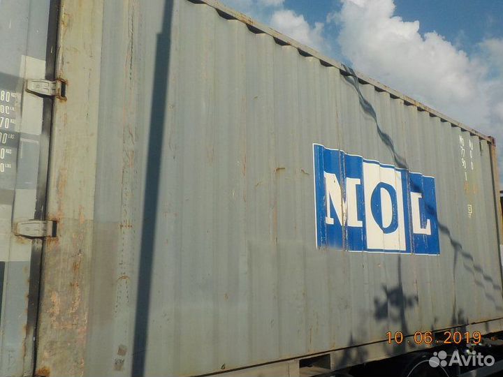 Контейнер 20 футов б/у moau7709001