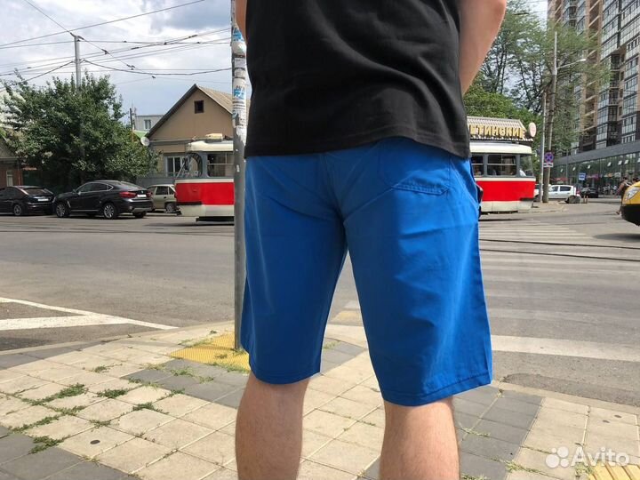 Шорты спортивные мужские синие