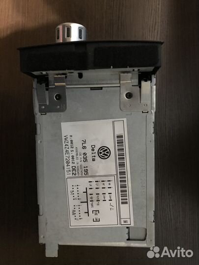 Штатная автомагнитола volkswagen touareg