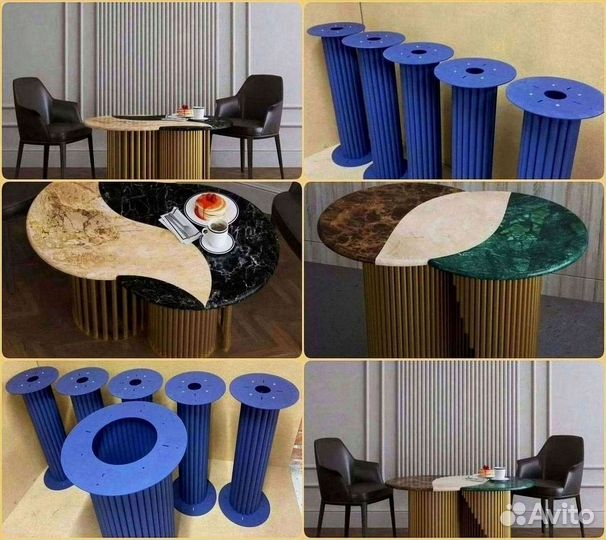 Подстолье металлическое / Подставка для стола